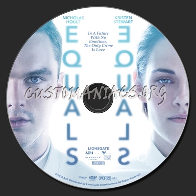 Equals dvd label