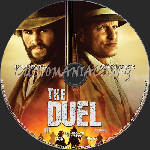 The Duel dvd label