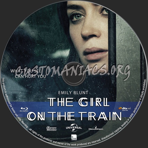 The Girl On The Train blu-ray label