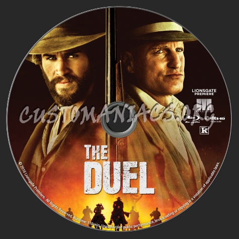 The Duel blu-ray label