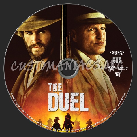 The Duel dvd label