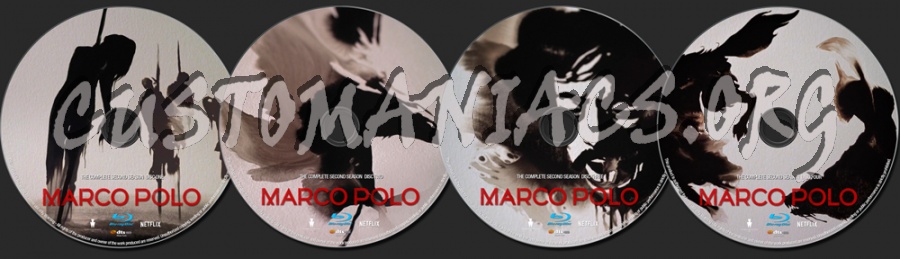 Marco Polo Season 2 blu-ray label