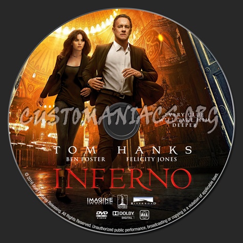 Inferno dvd label