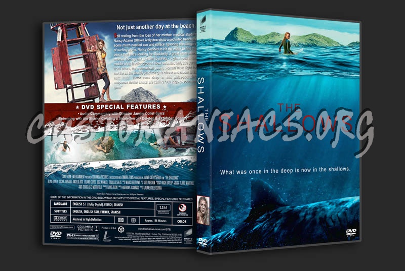 The Shallows dvd cover