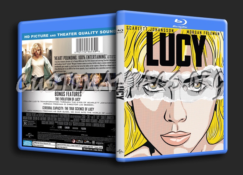 Lucy blu-ray cover