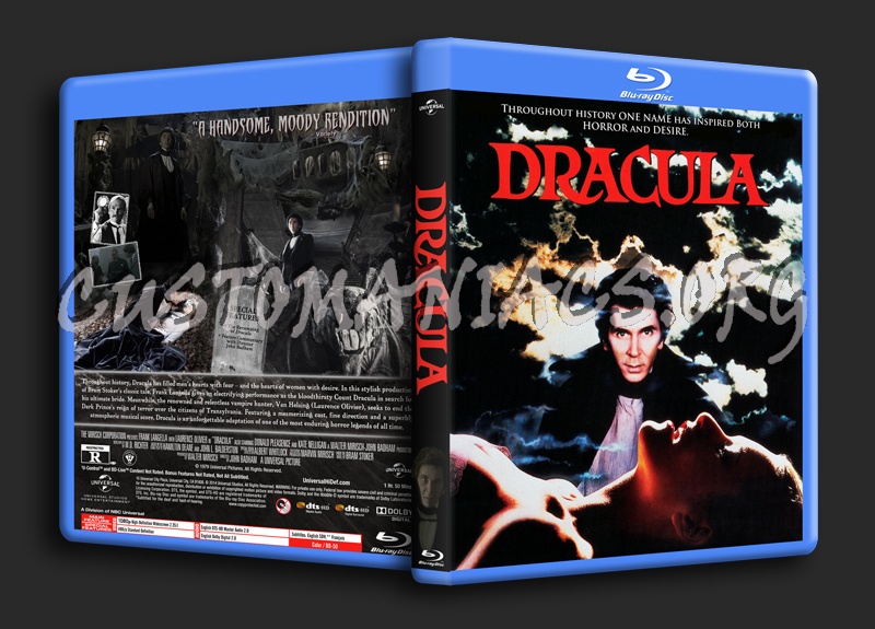 Dracula (1979) dvd cover