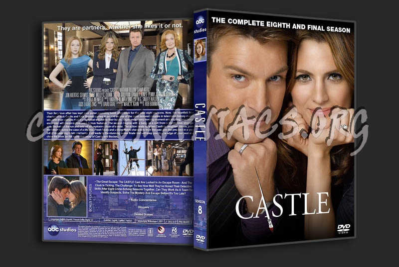 Castle - Season 8 dvd cover