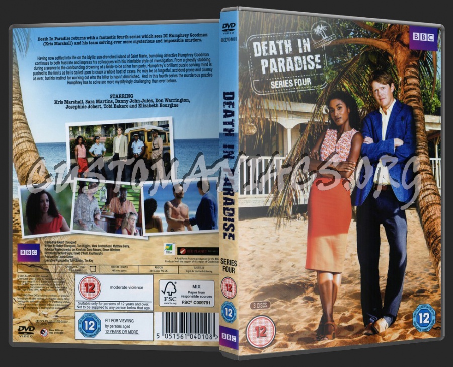 Death in Paradise Season 4 dvd cover