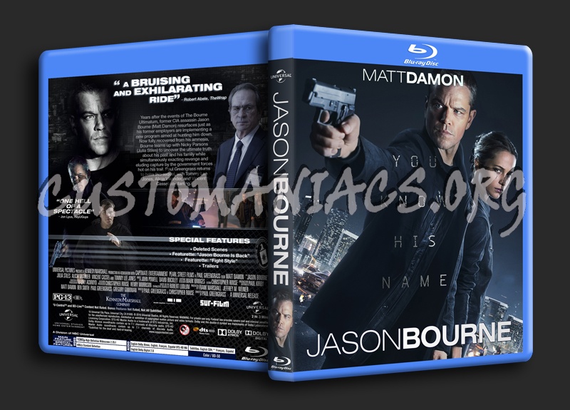 Jason Bourne dvd cover