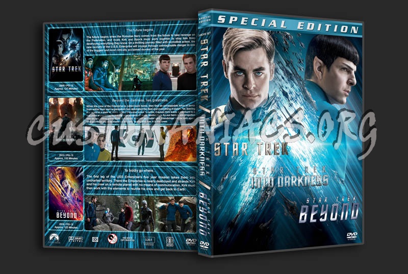Star Trek Trilogy dvd cover
