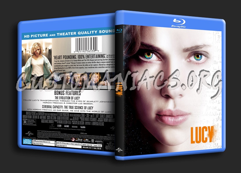 Lucy blu-ray cover