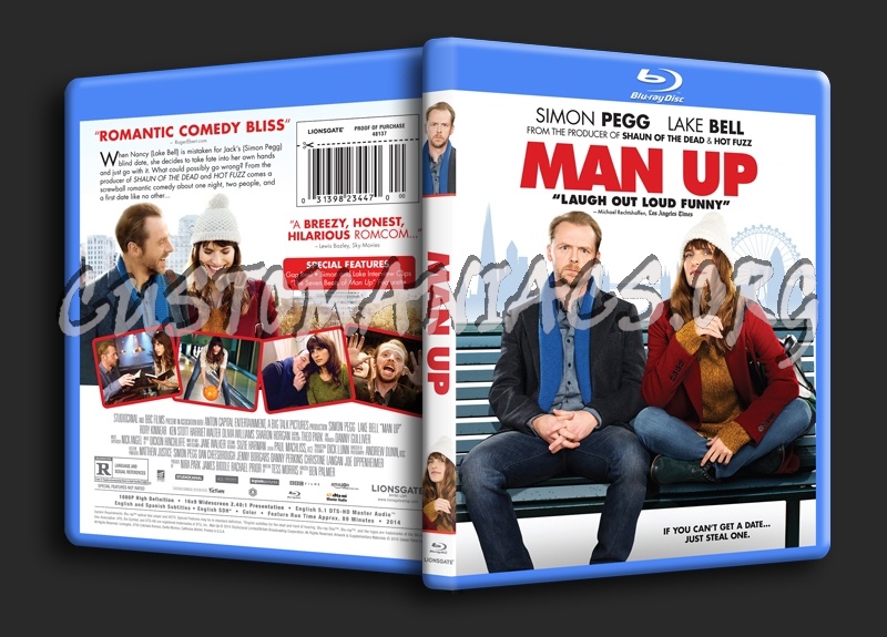 Man Up blu-ray cover