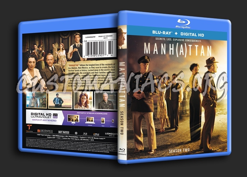 Manhattan Season 2 blu-ray cover