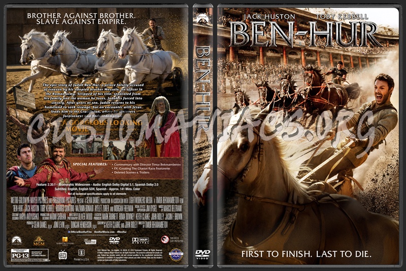 Ben-Hur (2016) dvd cover