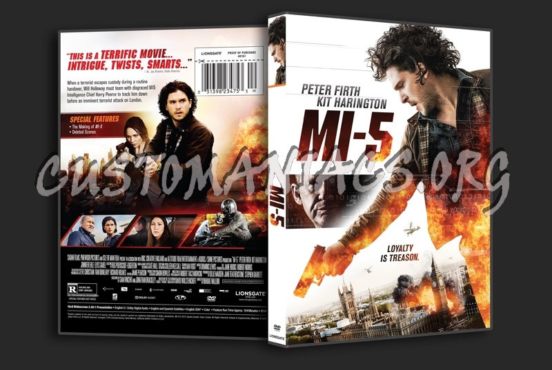 Mi-5 dvd cover
