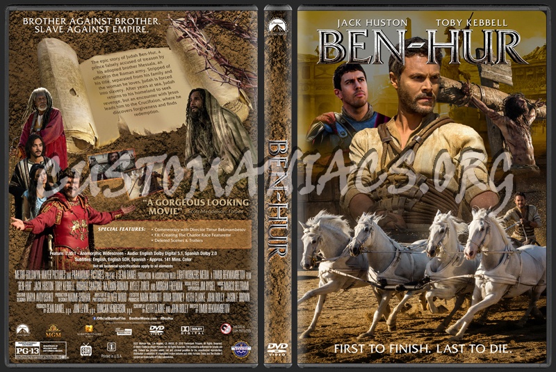 Ben-Hur (2016) dvd cover