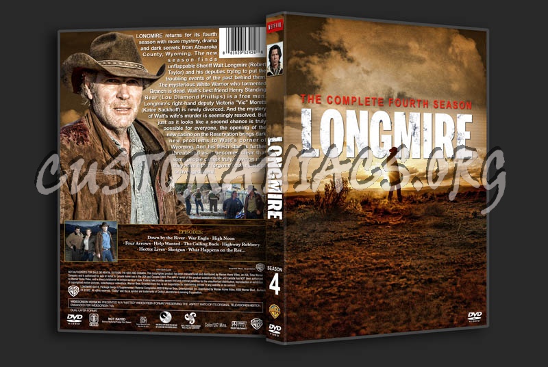 Longmire - Season 4 dvd cover