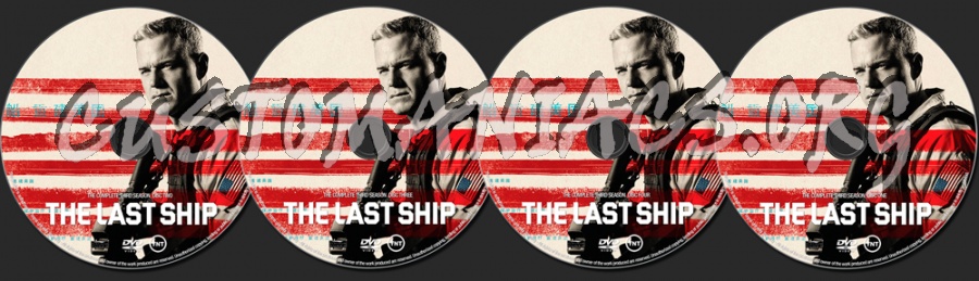 The Last Ship Season 3 dvd label