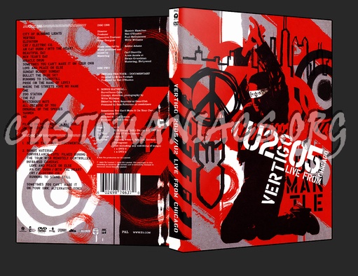 U2 Vertigo dvd cover