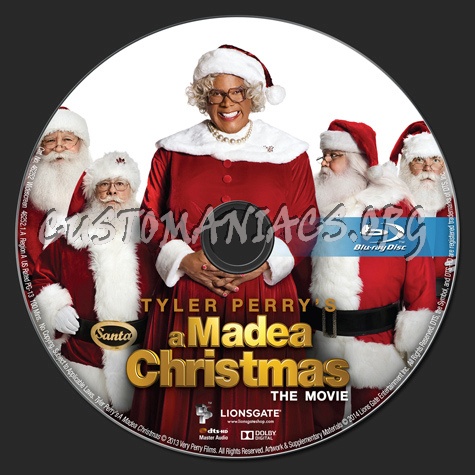A Madea Christmas blu-ray label