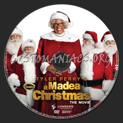 A Madea Christmas dvd label