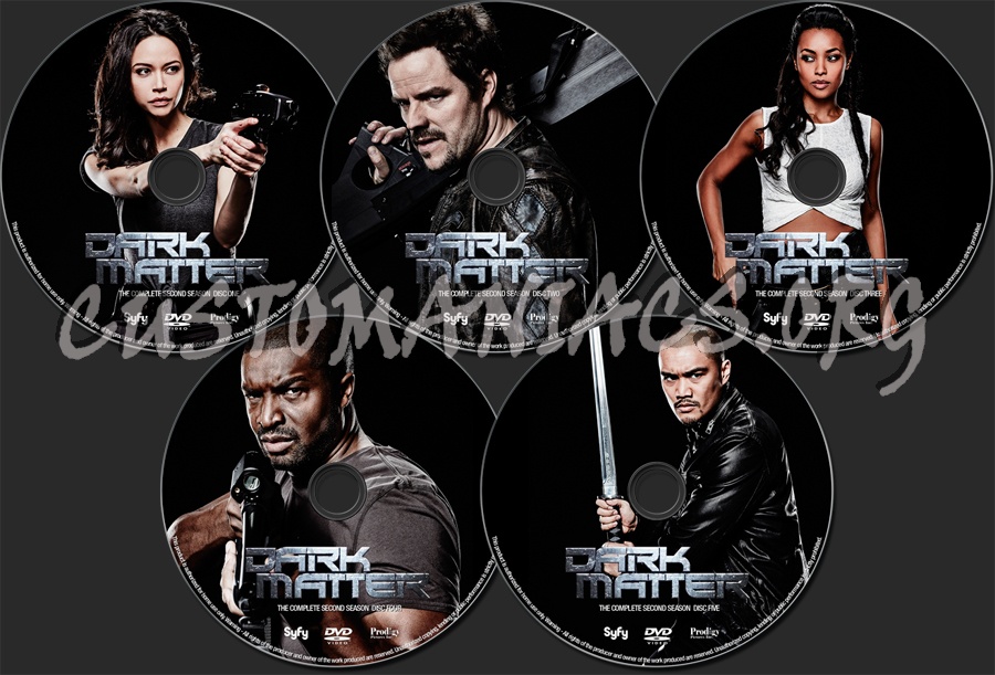 Dark Matter Season 2 dvd label