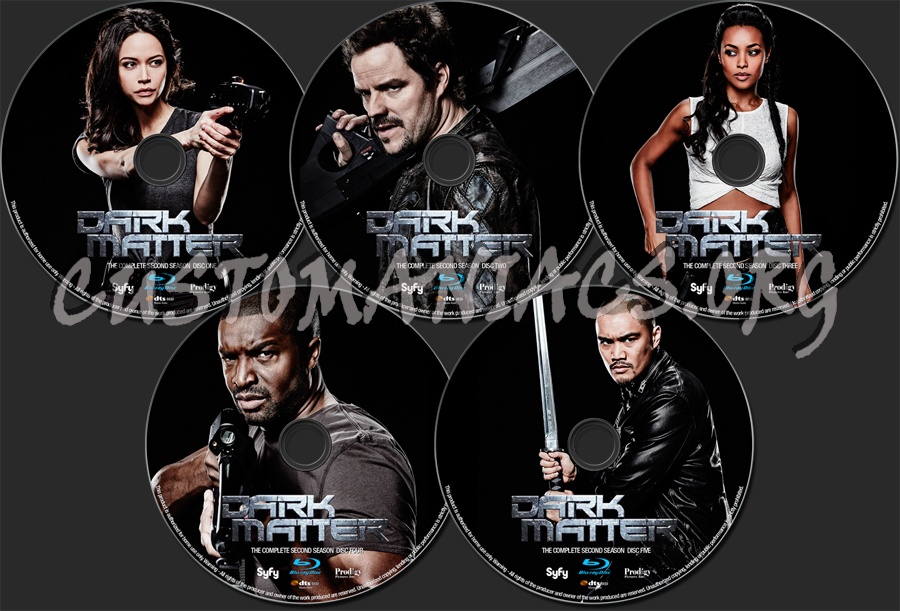 Dark Matter Season 2 blu-ray label