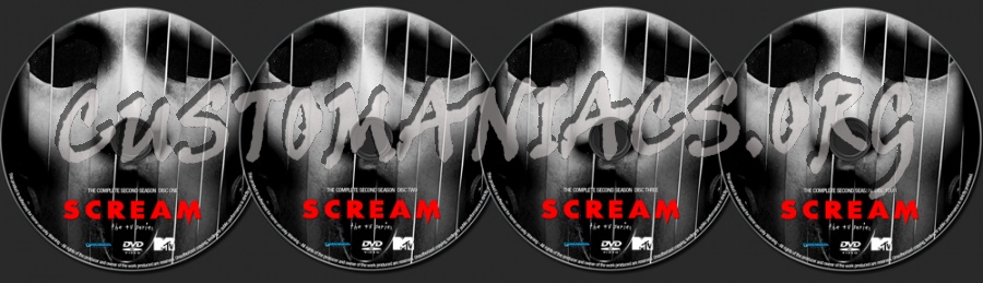 Scream The Series Season 2 dvd label