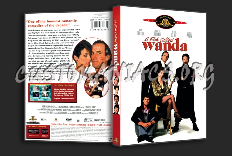 A Fish Called Wanda dvd cover