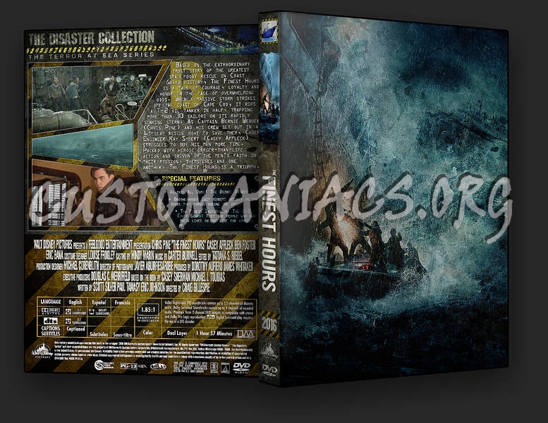 The Finest Hours dvd cover