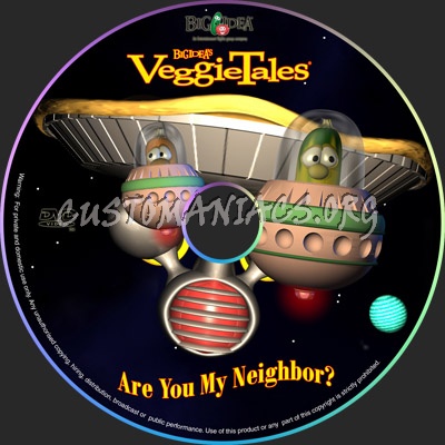 VeggieTales: Are You My Neighbor? dvd label