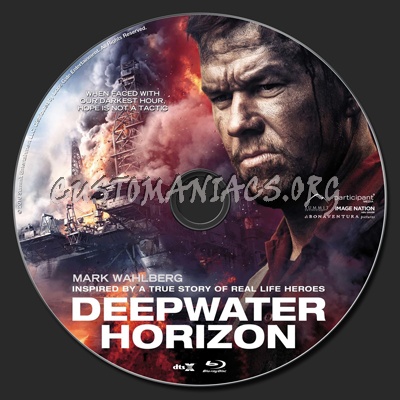 Deepwater Horizon blu-ray label