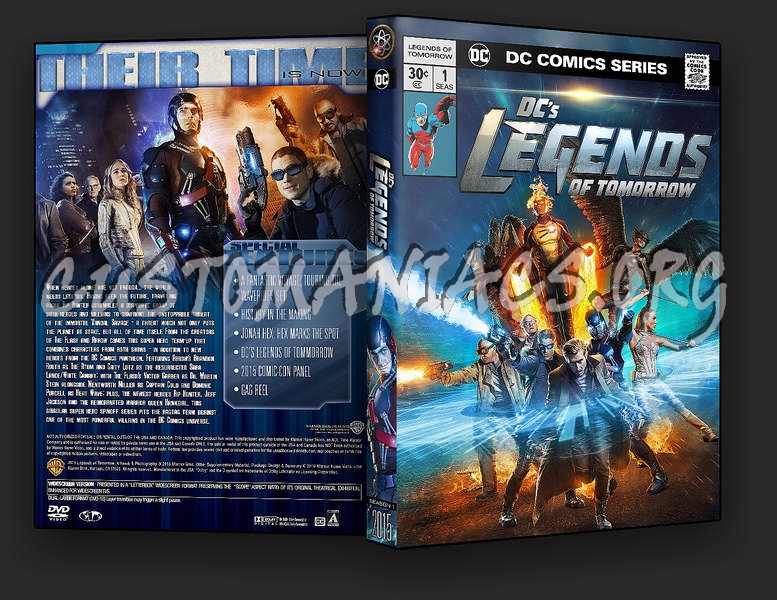 DC's Legends of Tomorrow - Season 1 dvd cover