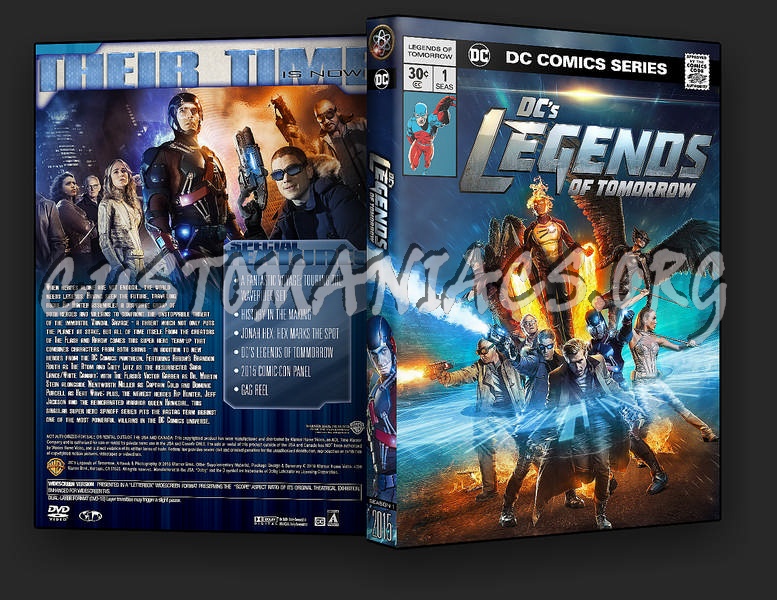 DC s Legends of Tomorrow Season 1 dvd cover DVD Covers