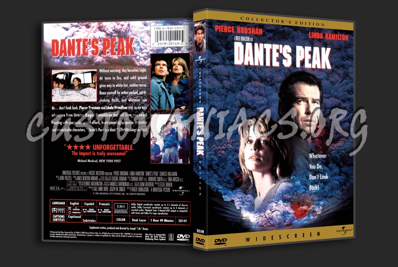 Dante's Peak dvd cover