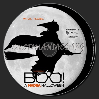 Boo! A Madea Halloween blu-ray label