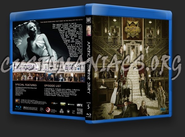 American Horror Story Season 5 blu-ray cover