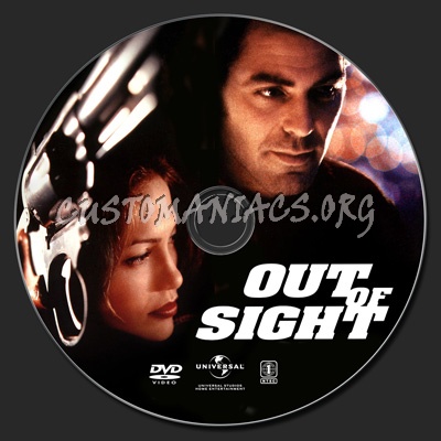 Out of Sight dvd label