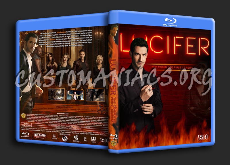 Lucifer Season 1 dvd cover