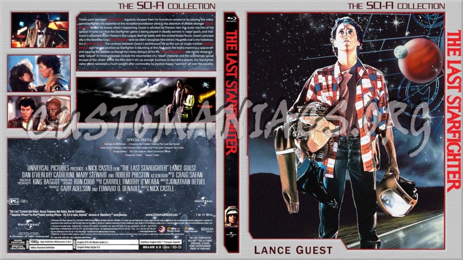 The Last Starfighter blu-ray cover