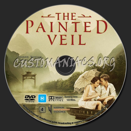 The Painted Veil dvd label