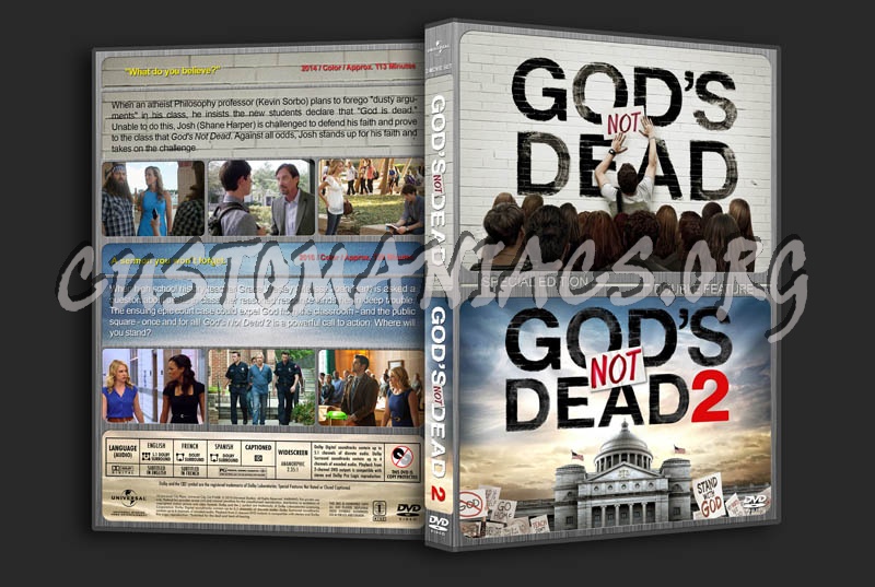 God's Not Dead Double Feature dvd cover