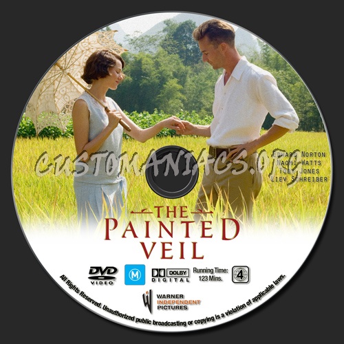 The Painted Veil dvd label