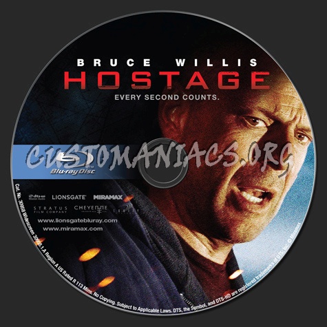 Hostage blu-ray label