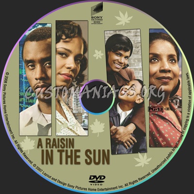 A Raisin in the Sun dvd label