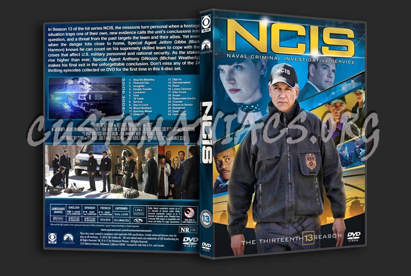 NCIS - Season 13 dvd cover