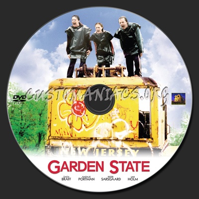 Garden State dvd label