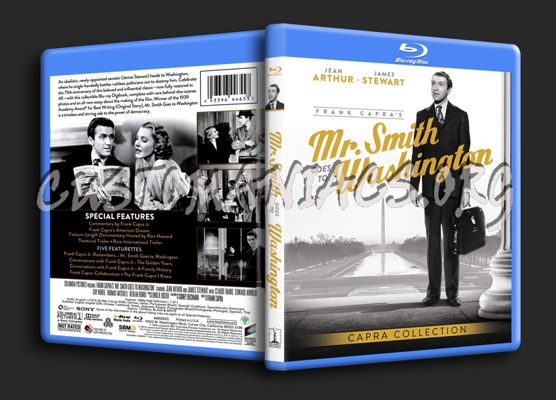 Mr Smith Goes To Washington blu-ray cover