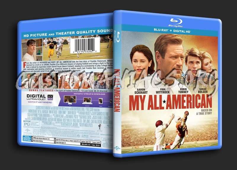 My All American blu-ray cover