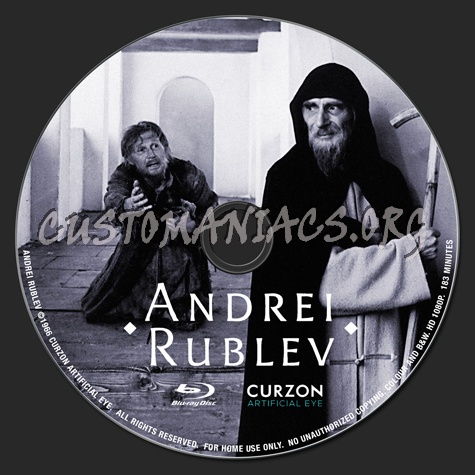 Andrei Rublev blu-ray label